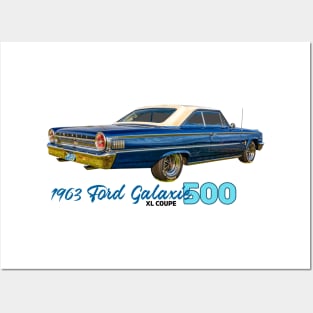 1963 Ford Galaxie 500 XL Coupe Posters and Art